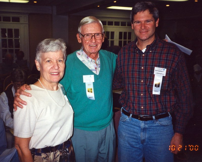 Mary Bondurant Lanier with Frank & Chip Bondurant