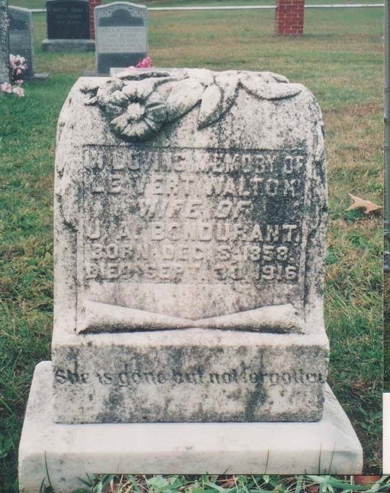 Octavia LeVert Walton Bondurant Grave